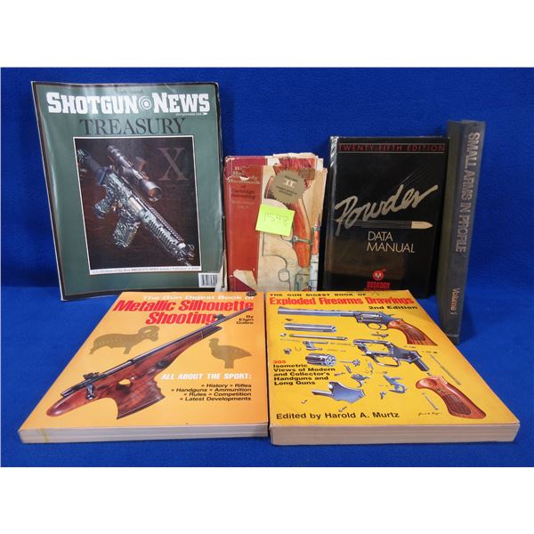 6 Books - Small Arms in Profile, Metallic Silhouette Shooting