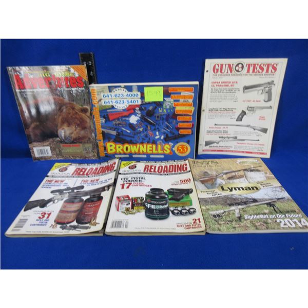 6 Books - Hodgdon Reloading 2011, 2014, Lyman 2014
