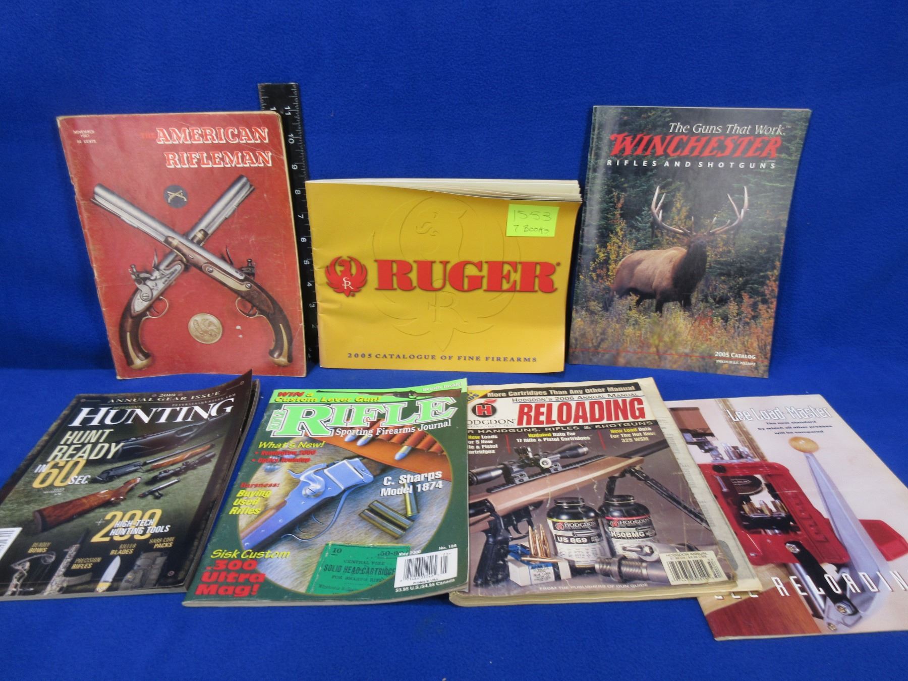 7 - Catalogues, Magazines and Reloading Guides