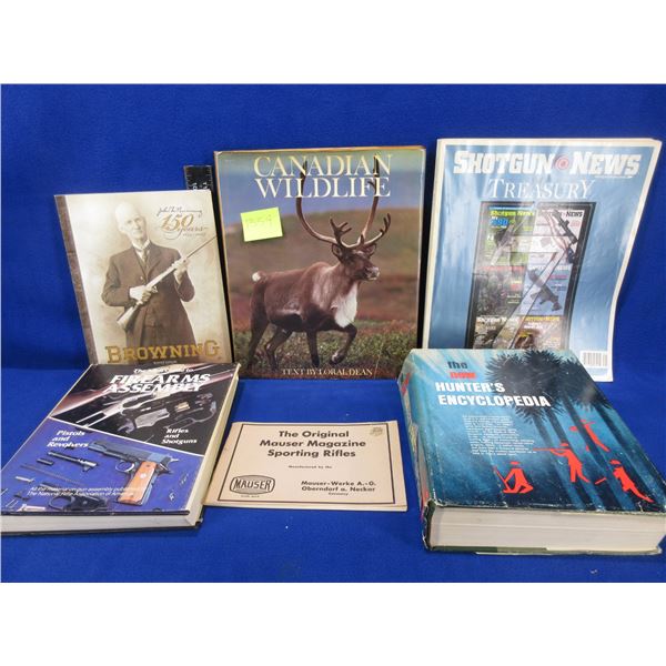 6 Books - Hunter's Encyclopedia, NRA Firearms Assembly