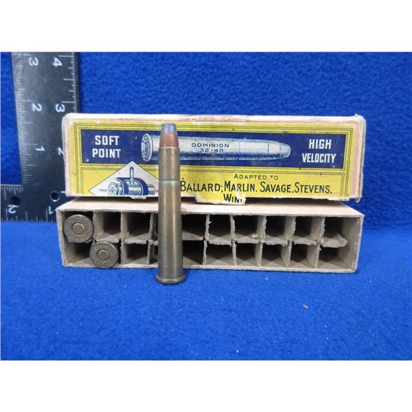 Collector Ammo - 32-40 SP Dominion Cartridges - Box of 3