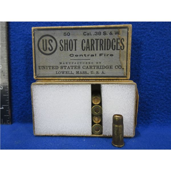 Collector Ammo - 38 Cal. S&W WCF US Cartridge Co.