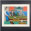 Image 1 : David Azuz's "Pool Hall" Limited Edition Print