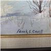 Image 2 : Frank E. Cavell's "Winter Stroll" Original