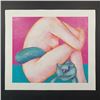 Image 1 : Jerzy Kolacz's "Resting with Kitty" Original