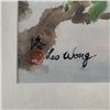 Image 2 : Les Wong, Untitled, Framed Original Watercolor on Paper