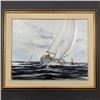 Image 1 : Ross McCulloch's "Sailing in the Harbour" Original