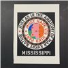 Image 1 : Robert Indiana's "Mississippi" Limited Edition Serigraph
