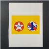 Image 1 : Robert Indiana's "New Glory Penny" Limited Edition Serigraph