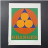 Image 1 : Robert Indiana's "Oranges" Limited Edition Serigraph