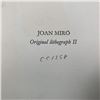Image 2 : Joan Miro's "II" Original Lithograph