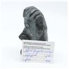 Image 7 : Albert Qayutinnuaq's "Face" Original Inuit Carving