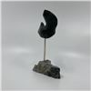 Image 2 : Joe Poodlat's "Bird on Base" Original Inuit Carving