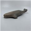 Image 1 : Johnnylee Akpalialuk's "Whale" Original Inuit Carving
