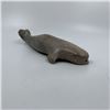 Image 7 : Johnnylee Akpalialuk's "Whale" Original Inuit Carving
