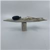 Image 1 : Leo Uttaq's "Antler Kayak with Paddle & Harpoon" Original Inuit Carving