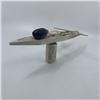 Image 8 : Leo Uttaq's "Antler Kayak with Paddle & Harpoon" Original Inuit Carving