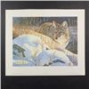 Image 1 : Audrey Casey's "Mousing Coyote" Limited Edition Print