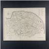 Image 1 : Framed "A Map of Norfolk" from the beft Authorities