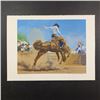 Image 1 : Frank Wootton's "Bucking Bronco" Limited Edition Print