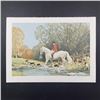 Image 1 : Frank Wootton's "Huntsman Crossing Stream" Limited Edition Print