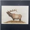 Image 1 : H. Gunter's "Moose Call" Original Print