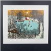 Image 1 : Kay Ameche's "Walden Pond in Winter" Limited Edition Print