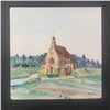 Image 1 : L. Martin's "On the Way to Lunenberg - St. James Anglican Church" Original Print