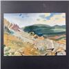 Image 1 : L. Marton's "Mountainside" Original Print