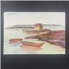 Image 1 : L. Marton's "St. Margarets Bay" Original Print