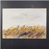 Image 1 : L. Marton's "Wheat Field" Original Print