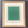 Image 1 : Lucio Fontana, Untitled, Framed Original Litho on Paper