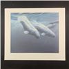 Image 1 : Michael Dumas's "Beluga Whales" Limited Edition Print