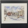 Image 1 : Wentworth Folkins' "Stouffville Junction" Limited Edition Print