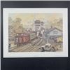 Image 1 : Wentworth Folkins' "Train Time at Unionville" Limited Edition Print