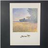 Image 1 : Claude Monet's "Oat Fields" Open Edition Print