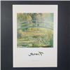 Image 1 : Claude Monet's "The Water Lily Pond" Open Edition Print