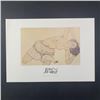 Image 1 : Egon Schiele's "Nude Woman With Skirt" Open Edition Print