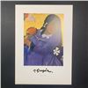 Image 1 : Paul Gauguin's "Femme au Mango" Open Edition Print