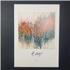 Image 1 : Raoul Dufy's "Fiori Rossi" Open Edition Print