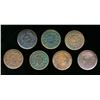 Image 2 : CANADA TOKENS. A Lot of 7 Lower Canada Mixed Bouquet Sous F-VF+