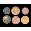 Image 2 : CANADA TOKENS Half Cents 1815-1820. A Lot of 6 Pieces Fine-Very Fine