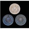 Image 1 : CANADA NEWFOUNDLAND 1865-1885. A Lot of 3 Large Cents Fine-Very Fine