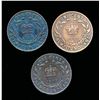 Image 1 : CANADA NEWFOUNDLAND 1888-1890. A Trio of Large Cents Fine Very Fine