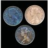 Image 2 : CANADA NEWFOUNDLAND 1888-1890. A Trio of Large Cents Fine Very Fine