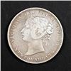 Image 2 : CANADA NEWFOUNDLAND 50 Cents 1873 Fine