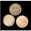 Image 1 : CANADA 5 Cents 1899-1900. A Trio of Victorian Coins Very Fine-Extra Fine