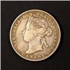 Image 2 : CANADA 25 Cents 1870 Very Fine