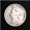 Image 2 : CANADA 25 Cents 1880 Wide O in Fine
