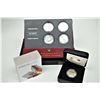 Image 1 : CANADA 2005-2008. A Lot of 5 Silver Coins Proof